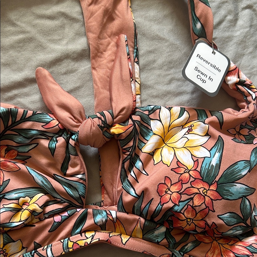 Reversible Floral Bikini Set - Picture 3 of 8